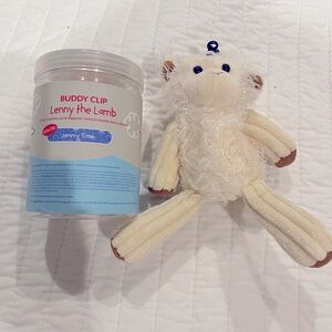 Scentsy Buddy Clip Lenny the Lamb with Jammy Time scent